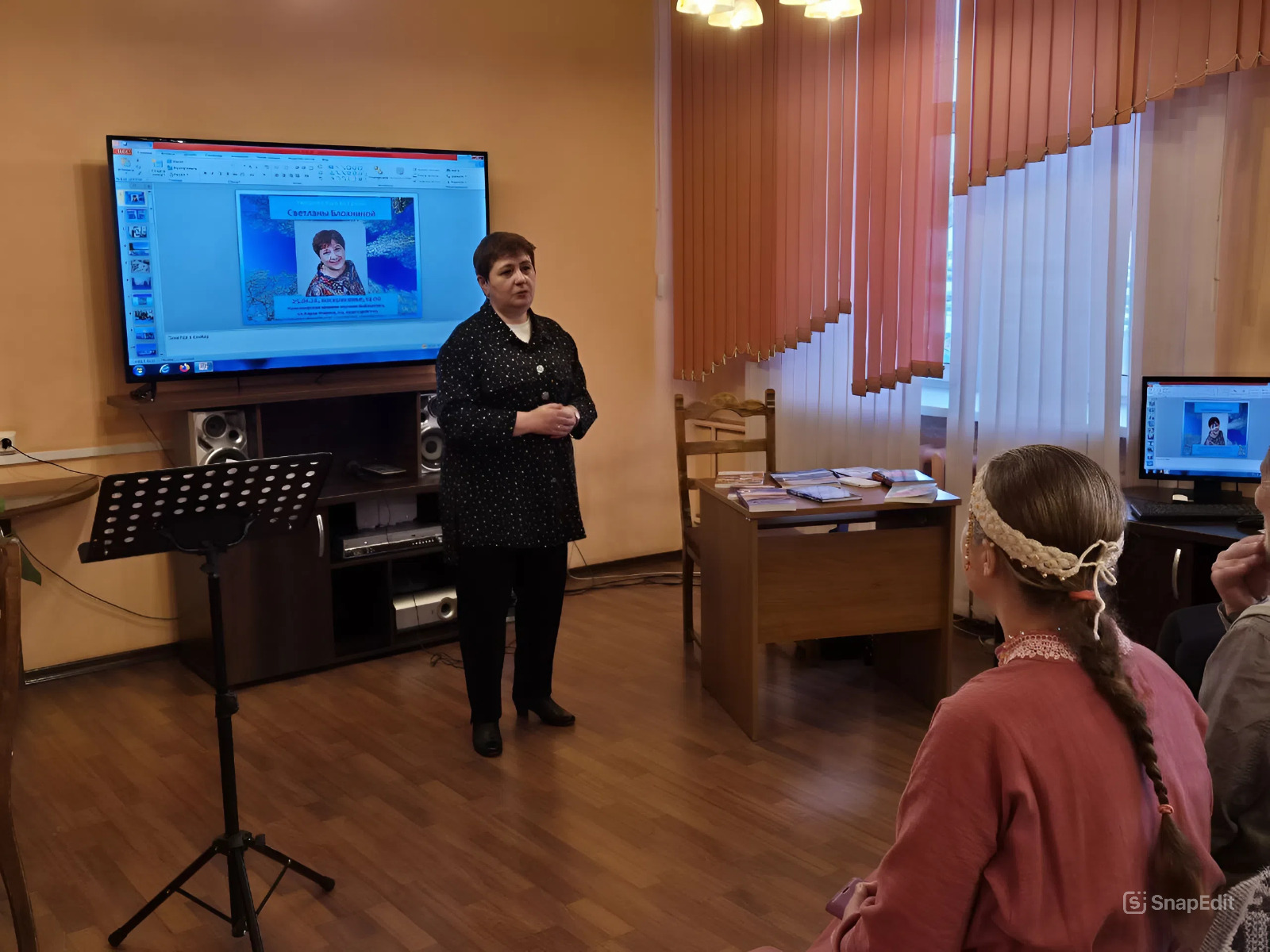 Творческая встреча Светланы Блохниной