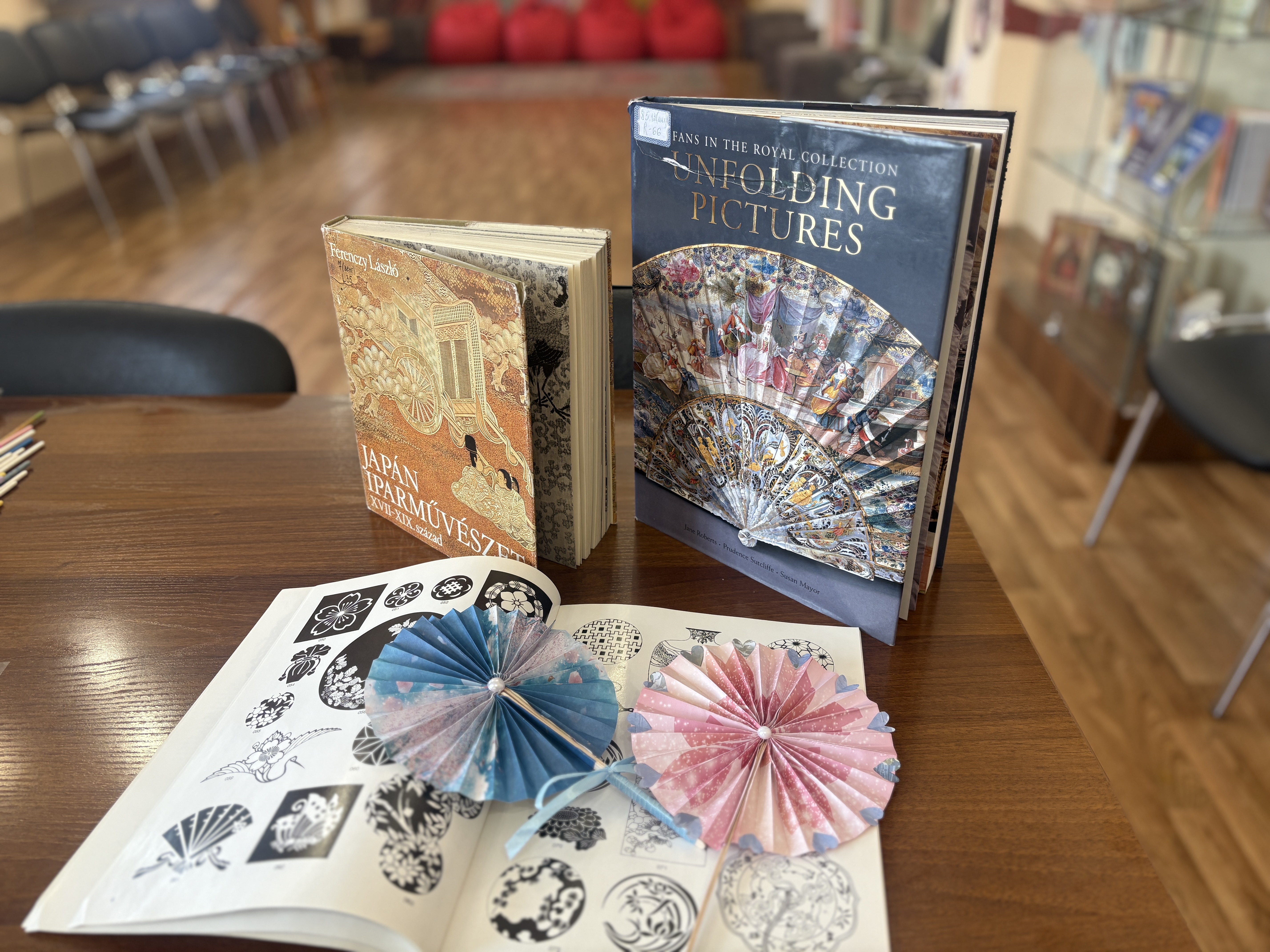 Мастер-класс Бумажный веер в азиатском стиле